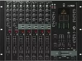 Behringer DX2000USB - professional 7-Channel DJ Mixer with INFINIUM 'Contact-Free' VCA Crossfader and USB/Audio Interface