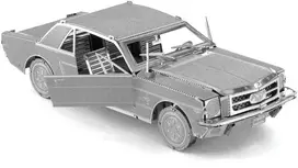Metal Earth Metalinė 3D dėlionė - Ford Mustang 1965 automobilis