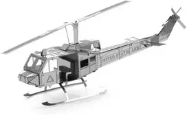 Metal Earth Metalinė 3D dėlionė - Bell UH-1 Huey sraigtasparnis