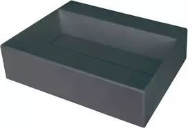 Granito praustuvas Deante Correo, 50x40 cm, CQR_TU5M, antracito metalo