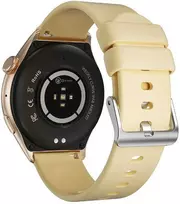 Weofly Curve Išmanusis laikrodis - Daugiafunkcis laikrodis su Bluetooth 5.3 Auksiniu