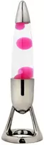 iTotal - Missile LED Lava Lamp with Color-changing Light - Rožinė - Diameter 10.7 cm x Height 36.5 cm