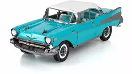 Metal Earth Metalinė 3D dėlionė - Chevrolet Bel Air 1957 automobilis