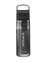 Gertuvė LifeStraw vandens butelis su filtru, 650 ml, pašalina bakterijas, mikroplastikus, Nordic Noir, LGV422GYWW
