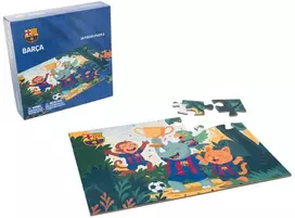 Dėlionė Miniland Barcelona Real Puzzle 24 elementy- FC Barcelona