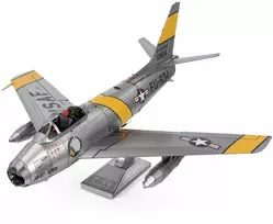 Metal Earth Metalinė 3D dėlionė - F-86 Sabre lėktuvas