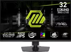 MSI MAG 322URDF E16 monitorius komputerowy 80 cm (31.5") 3840 x 2160 px 4K Ultra HD Juodas