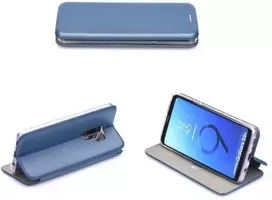 Reach Dėklas Book Elegance Samsung A525 A52 4G/A526 A52 5G/A528 A52s 5G tamsiai mėlynas