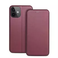 Reach Dėklas Book Elegance Samsung A566 A56 5G tamsiai raudonas