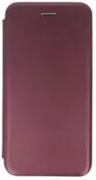 Reach Dėklas Book Elegance Samsung G991 S21 5G tamsiai raudonas
