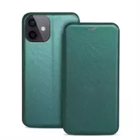 Reach Dėklas Book Elegance Xiaomi Redmi Note 14 Pro 4G tamsiai žalias