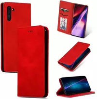 Reach Dėklas Business Style Samsung A175 A17 4G/A176 A17 5G/A185 A18 4G/A186 A18 5G raudonas