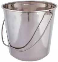 Nerūdijančio plieno kibiras 5 l DOMOTTI