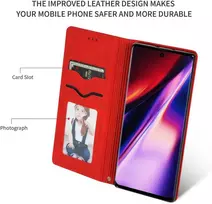Reach Dėklas Business Style Samsung A405 A40 raudonas