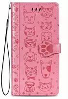 Reach Dėklas Cat-Dog Samsung A546 A54 5G rožinis