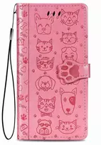 Reach Dėklas Cat-Dog Samsung A566 A56 5G rožinis