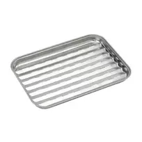 Barbecook | Reusable stainless steel grill pan, 34.5 x 24 x 3 cm | BC-ACC-7079