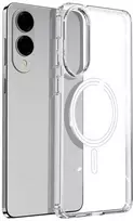 Dėklas Dux Ducis Clin Magsafe Samsung S937 S25 Edge skaidrus