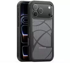 Dėklas Dux Ducis Shld Apple iPhone 17 Pro Max juodas (Rhythm Pattern)