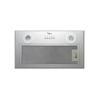 Gartraukis Midea Hood | MCI606 | Built-in | Energy efficiency class C | Plotis 52 cm | 610 m³/h | Mechanical | LED | Nerūdijantis plienas