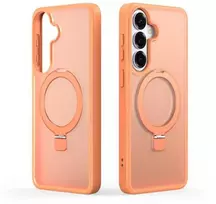 Dėklas Dux Ducis Yind Magnetic Stand Samsung S942 S26 oranžinis