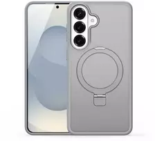 Dėklas Dux Ducis Yind Magnetic Stand Samsung S947 S26 Plus pilkas