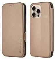 Dėklas HDD Classic Wallet Case Samsung S901 S22 5G auksinis