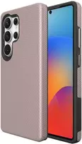 Dėklas Perfectionists Triangle Case Samsung S918 S23 Ultra 5G rožinio aukso