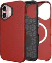Dėklas Perfectionists Triangle Mag Case Apple iPhone 13/14 raudonas