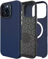 Dėklas Perfectionists Triangle Mag Case Apple iPhone 15 Pro tamsiai mėlynas
