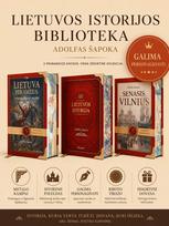Lietuvos istorijos biblioteka: 3 Adolfo Šapokos kolekcinės knygos