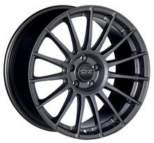 R17x7J 4X108 ET42 CB-75 Matt Graphite Silver Lettering