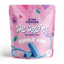 STAR CANDIES šaltyje džiovinti ledai BUBBLE GUM, kramtomosios gumos skonio, 16 g