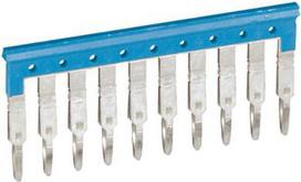 Bridging combs Viking 3 - equipotential - for 10 blocks with 5 mm pitch - blue 037500 | 3245060375003