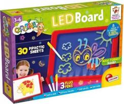 Piešimo lenta Lisciani LED Board, raudona sp.