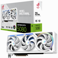 ASUS GeForce RTX 5080 ROG Strix OC White 16GB GDDR7 256-bit