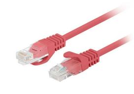 LANBERG 10-Pack Cat. 5e UTP Patch Cord, 3m, Red, Fluke Passed