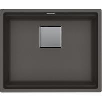 Po stalviršiu montuojama granitinė plautuvė Franke Kubus 2, KNG 110-52, Slate Grey
