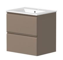 Vonios spintelė Raguvos Baldai Cosmos 51cm, su kriaukle, Cocoa Brown