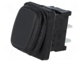 ROCKER | SPST | Pos: 2 | OFF-ON | 10A/250VAC | black | IP65 | none | 50mΩ