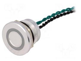 Switch: piezoelectric | Pos: 2 | SPST-NO | 0.2A/24VAC | 0.2A/24VDC