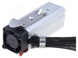 Blower heater | CIRRUS 25/2 | 40W | 24VAC | 24VDC | IP20 | 27x27x50mm