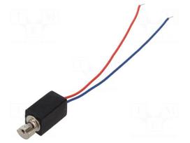 Motor: DC | vibration | 2.4÷3.5VDC | 100mA | 11.6x4.6x4.8mm | 10000rpm