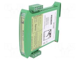 Converter: analog signals | DIN | 0÷10V | 24VDC | IP20 | 17.5x94x65mm