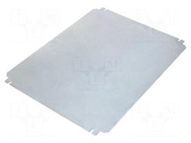 Mounting plate | galvanised steel | NSYSBM405012 | 2mm | Spacial SBM