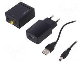 Device: digital-to-analog converter | Colour: black | 5VDC | f: 48kHz