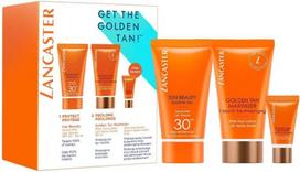 Losjonas įdegio priežiūrai kūnui/veidui Lancaster Get the Golden Tan! 3-piece Set SPF30, 33 ml
