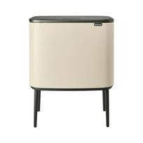 Šiukšliadėžė Brabantia Bo Touch 3x11, smėlio sp., 33 l, 68 cm x 54 cm