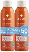 Purškiklis įdegio priežiūrai kūnui Rilastil Sun System Transparent Dry Touch SPF50+, 400 ml