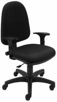 Darbo kėdė Office Products Evia, 44 x 46 x 98 - 116 cm, juoda sp.